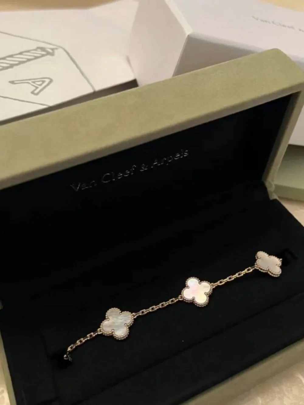 Van Cleef & Arpels White Bracelet